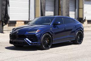 2019 Lamborghini Urus Blu Astraeus on Forgiato Wheels (TEC 3.6)